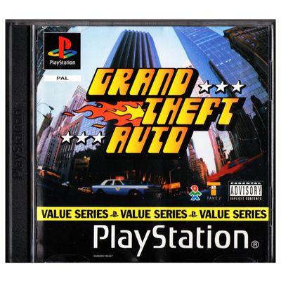 GRAND THEFT AUTO PS1 MED KARTOR