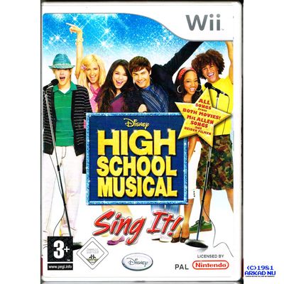 HIGH SCHOOL MUSICAL SING IT WII