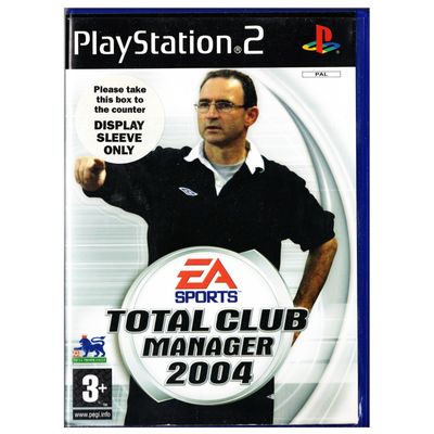 TOTAL CLUB MANAGER 2004 PS2