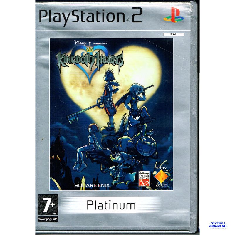 KINGDOM HEARTS PS2 PLATINUM