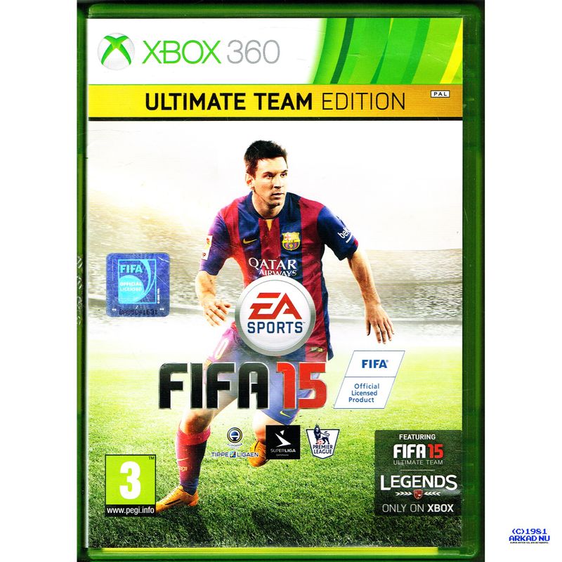 FIFA 15 ULTIMATE TEAM EDITION XBOX 360