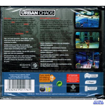 URBAN CHAOS DREAMCAST