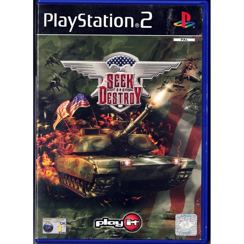 SEEK AND DESTROY PS2