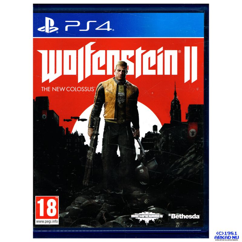 WOLFENSTEIN II THE NEW COLOSSUS PS4