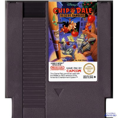 CHIP N DALE RESCUE RANGERS NES SCN