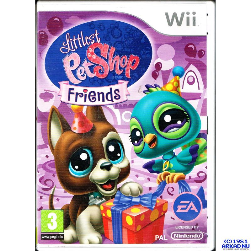 LITTLEST PETSHOP FRIENDS WII