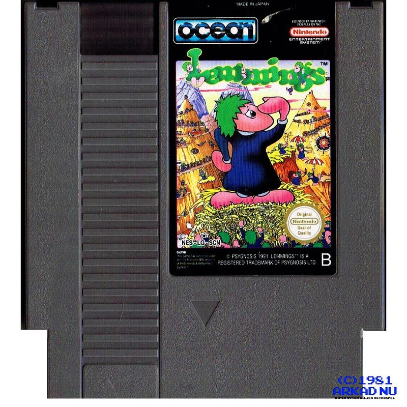 LEMMINGS NES SCN