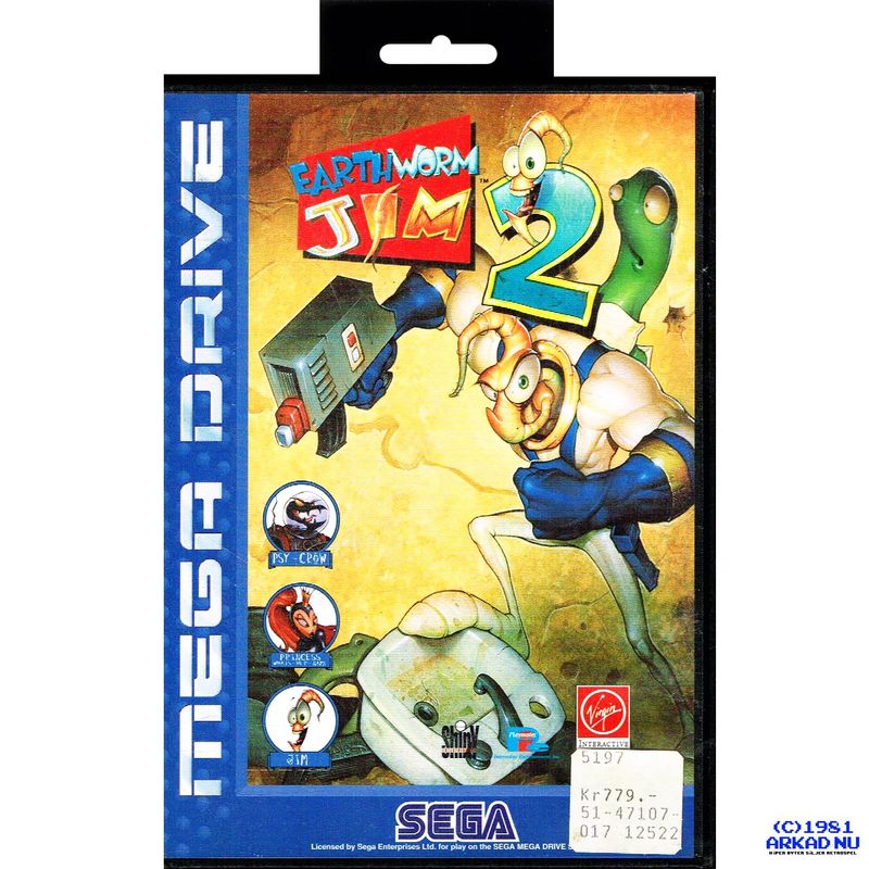 EARTHWORM JIM 2 MEGADRIVE