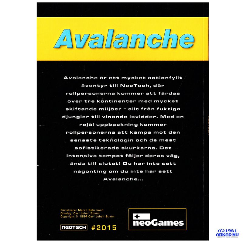 AVALANCHE NEOTECH ROLLSPEL