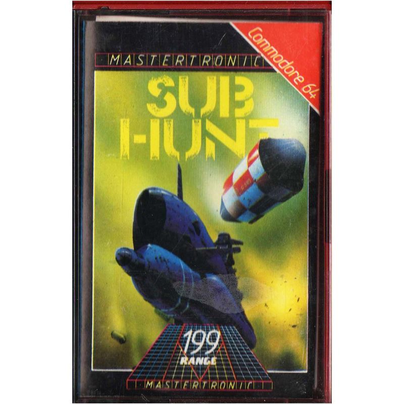 SUB HUNT C64 KASSETT