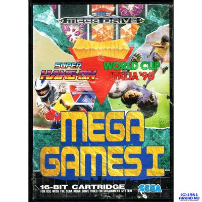 MEGA GAMES I MEGADRIVE