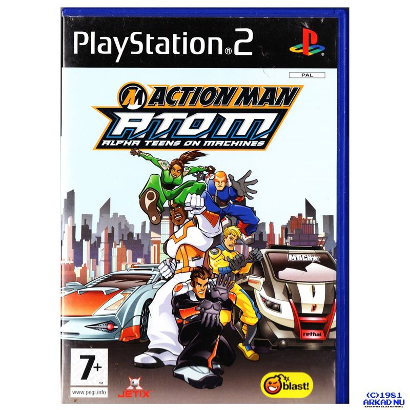 ACTION MAN ATOM PS2