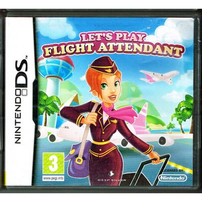 LETS PLAY FLIGHT ATTENDANT DS