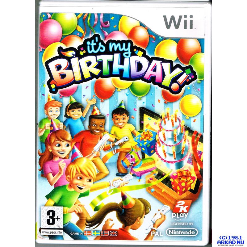 ITS MY BIRTHDAY WII