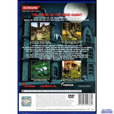 WALLACE & GROMIT THE CURSE OF THE WERE-RABBIT PS2