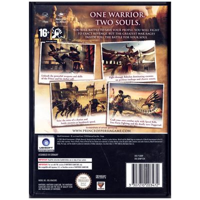 PRINCE OF PERSIA THE TWO THRONES GAMECUBE