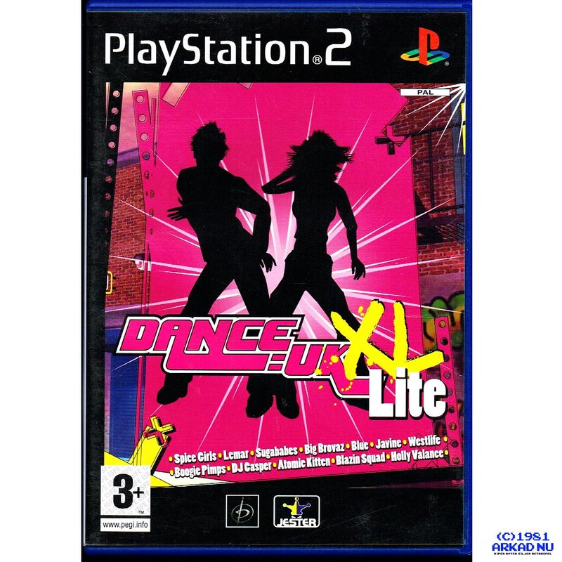 DANCE UK XL LITE PS2