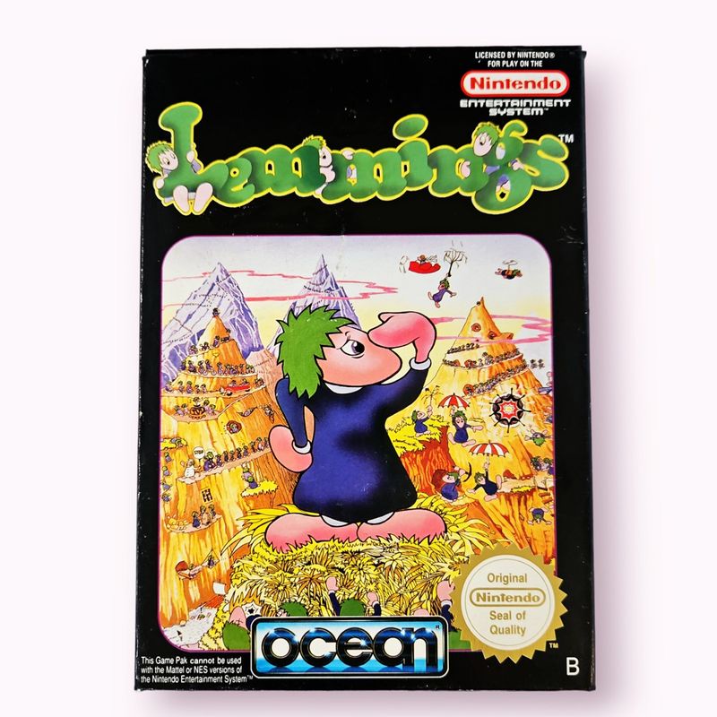 LEMMINGS NES FRA