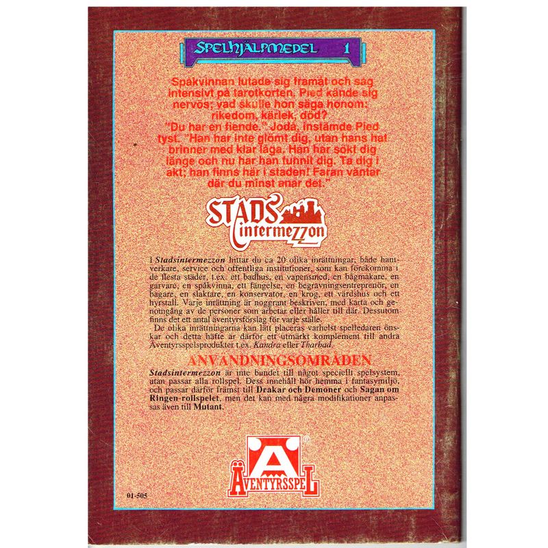 STADSINTERMEZZON SPELHJÄLPMEDEL 1