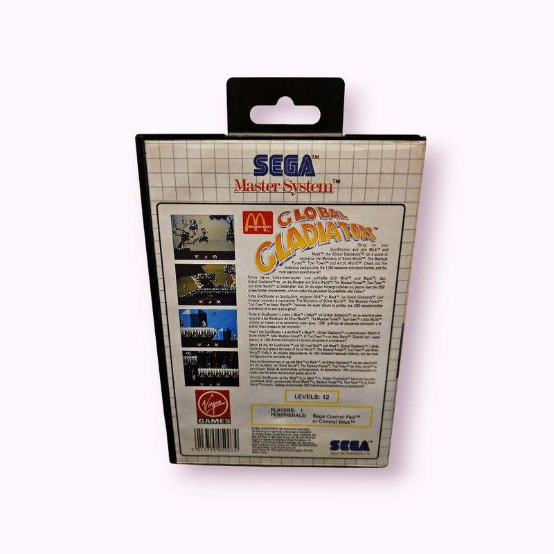 GLOBAL GLADIATORS MASTERSYSTEM