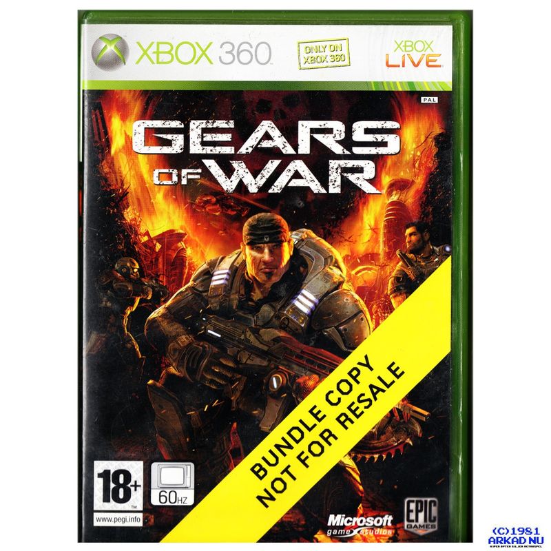 GEARS OF WAR XBOX 360 PROMO