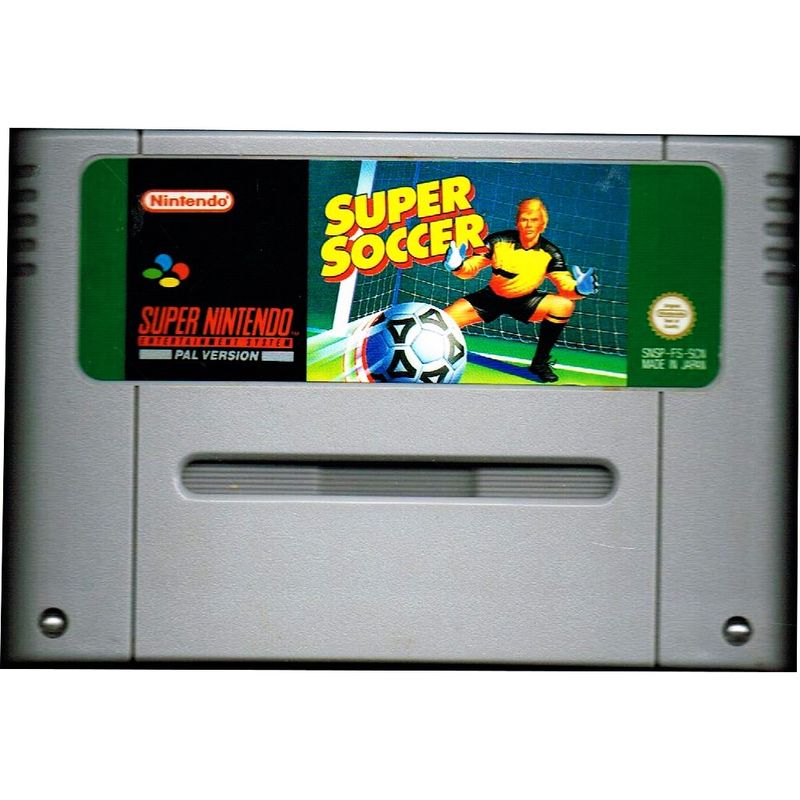 SUPER SOCCER SNES SCN