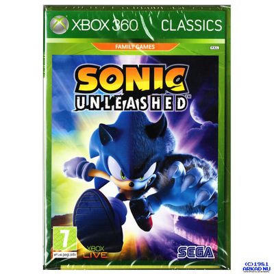 SONIC UNLEASHED XBOX 360