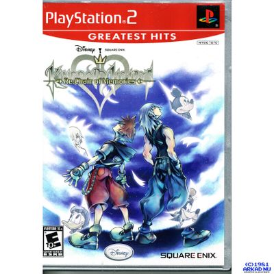 KINGDOM HEARTS RE CHAIN OF MEMORIES PS2 NTSC USA