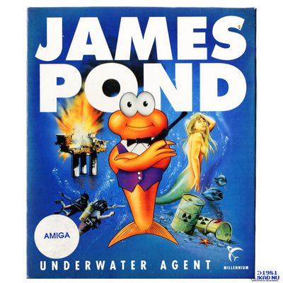 JAMES POND AMIGA