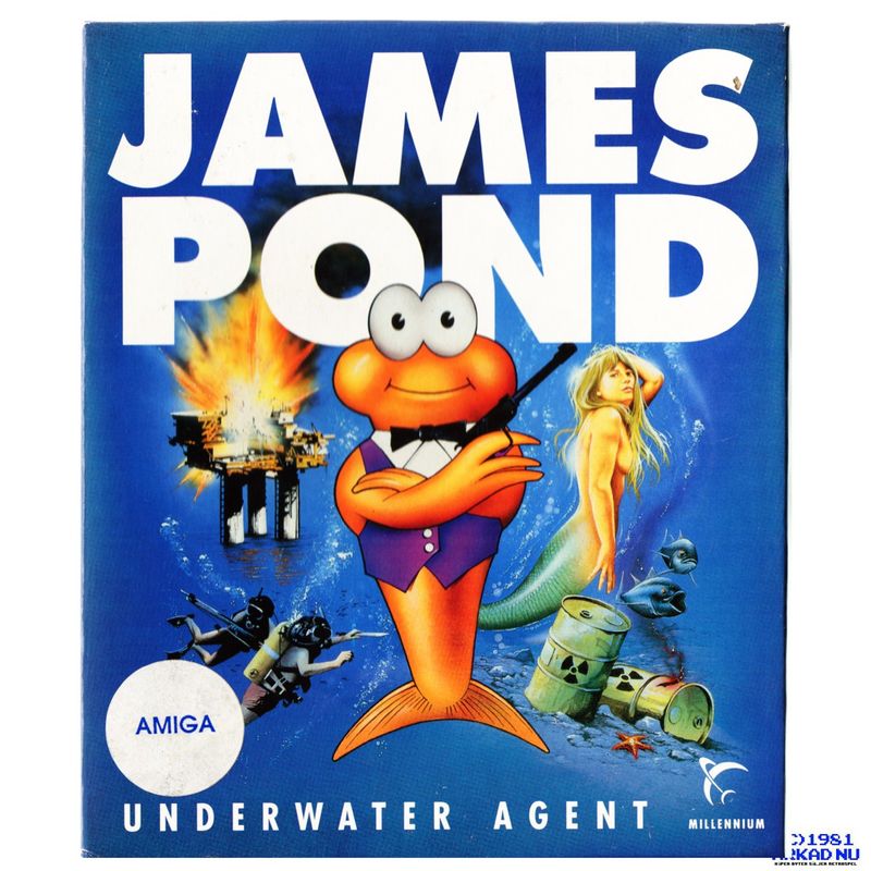 JAMES POND AMIGA