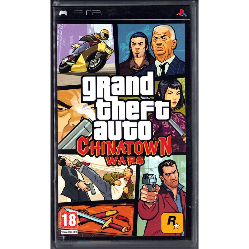 GRAND THEFT AUTO CHINATOWN WARS PSP