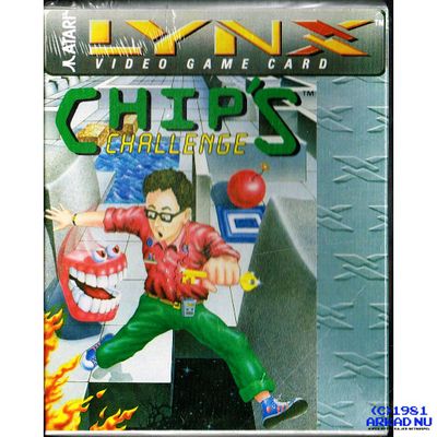 CHIPS CHALLENGE ATARI LYNX INPLASTAD