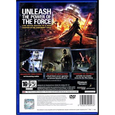 STAR WARS THE FORCE UNLEASHED PS2