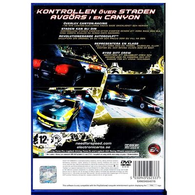 NEED FOR SPEED CARBON PS2