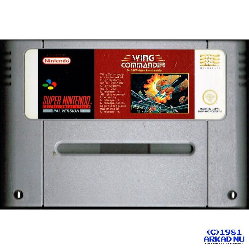 WING COMMANDER SNES