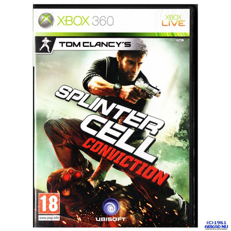 TOM CLANCY'S SPLINTER CELL CONVICTION XBOX 360