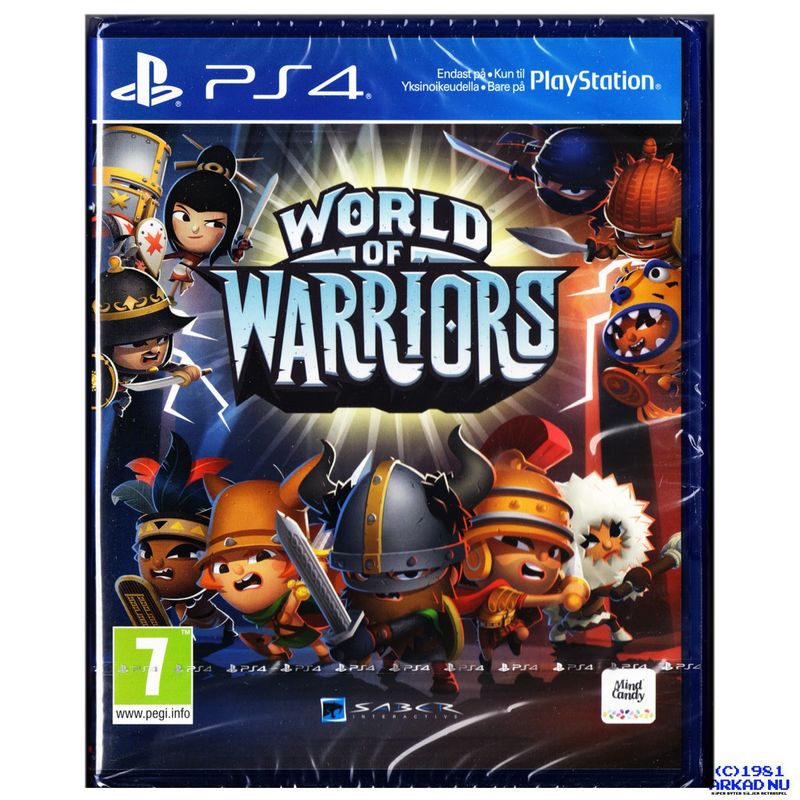 WORLD OF WARRIORS PS4