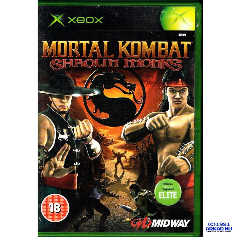 MORTAL KOMBAT SHAOLIN MONKS XBOX