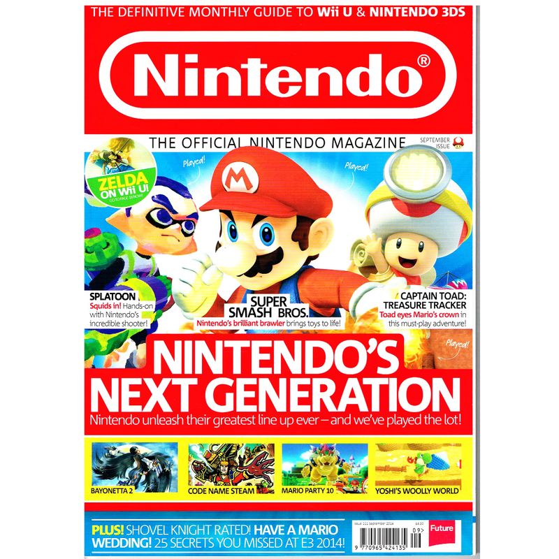 THE OFFICIAL NINTENDO MAGAZINE NR 111 SEPTEMBER 2014