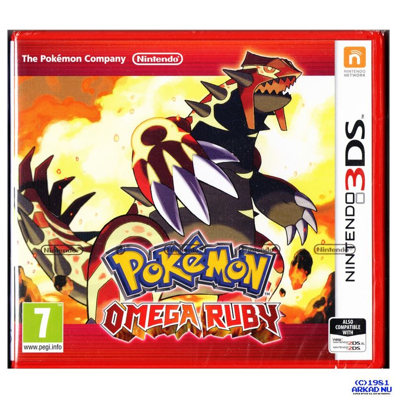 POKEMON OMEGA RUBY 3DS