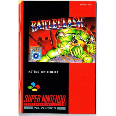 BATTLECLASH SNES SCN