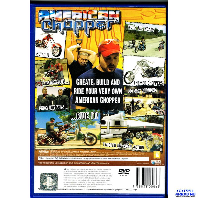 AMERICAN CHOPPER PS2