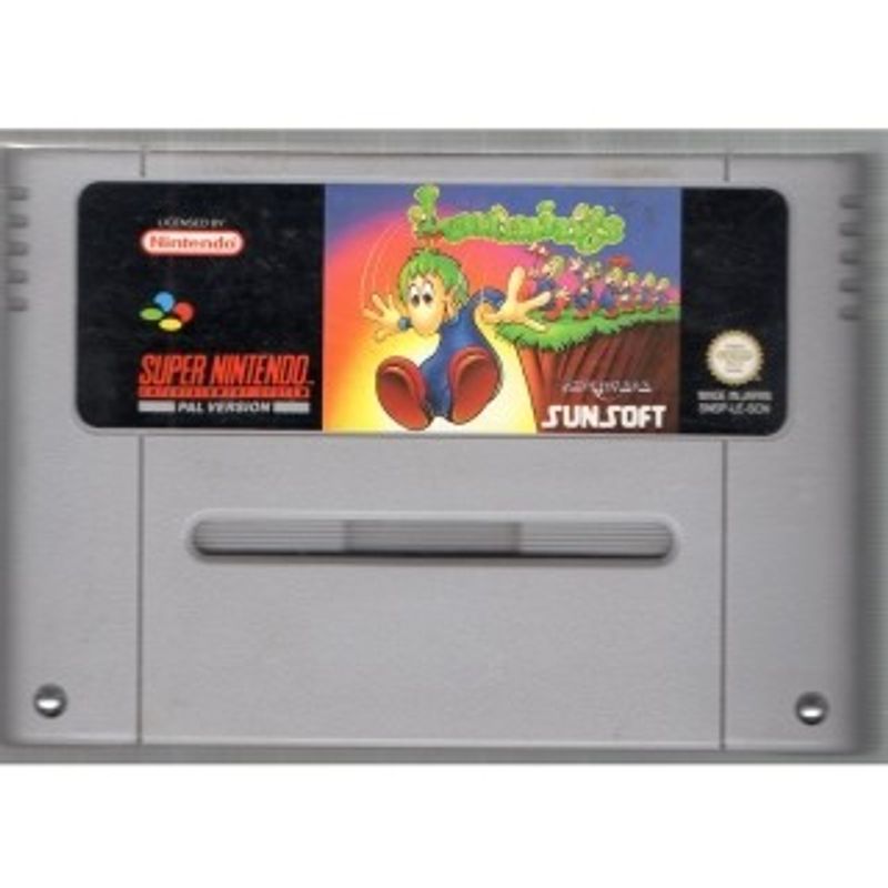 LEMMINGS SNES SCN