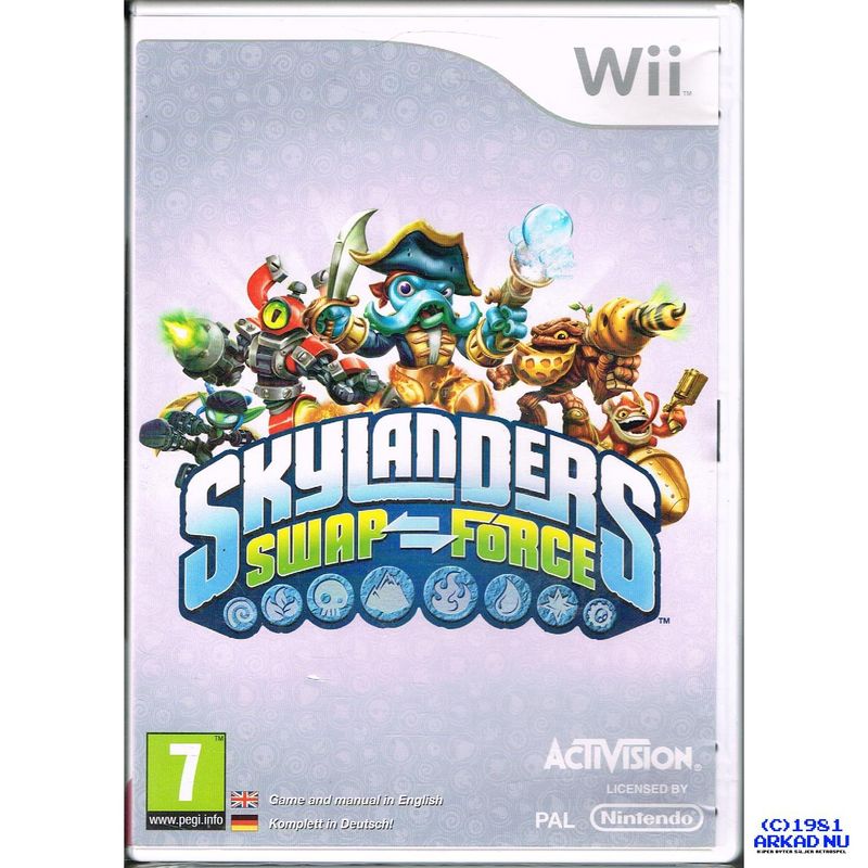 SKYLANDERS SWAP FORCE WII