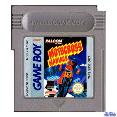 MOTOCROSS MANIACS GAMEBOY