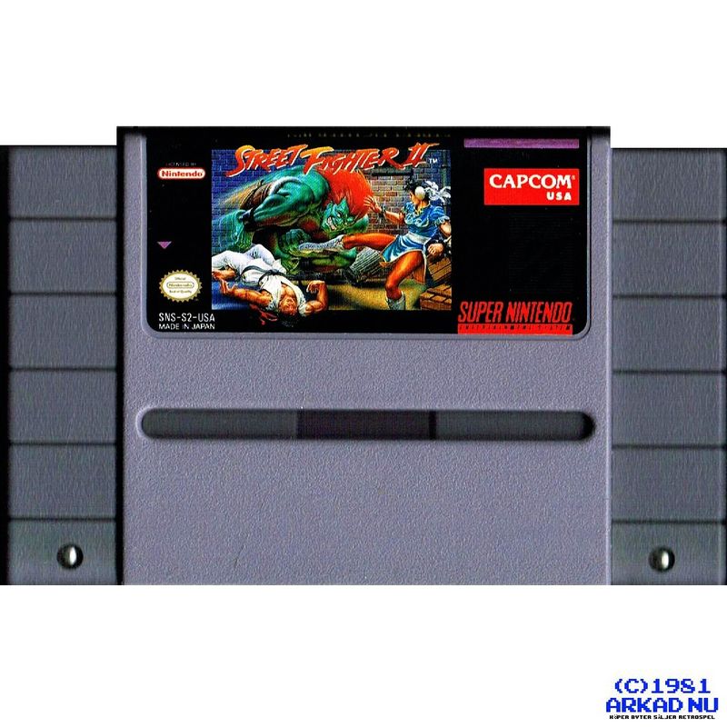 STREET FIGHTER II SNES NTSC USA