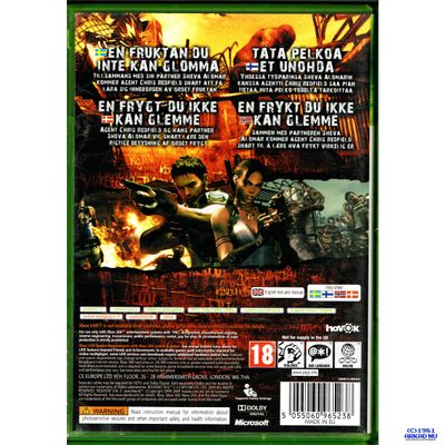 RESIDENT EVIL 5 XBOX 360