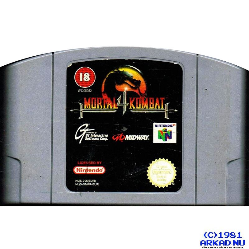 MORTAL KOMBAT 4 N64