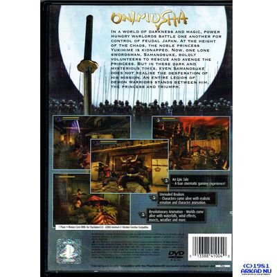 ONIMUSHA WARLORDS PS2