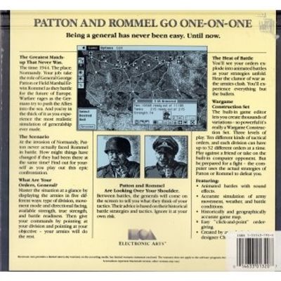 PATTON VS ROMMEL C64 DISK